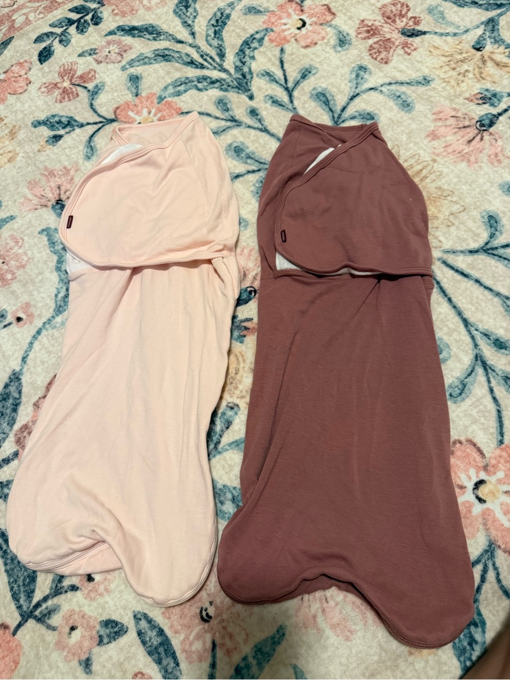 Baby Swaddle Sack Duo - Pink & Mauve